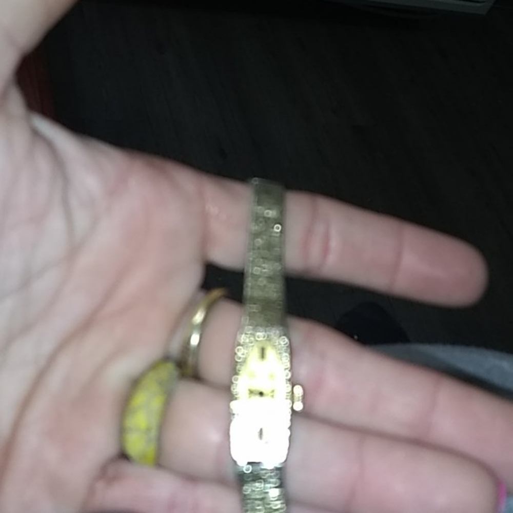 10k RGP Bezel stainless steel back wittauere watch